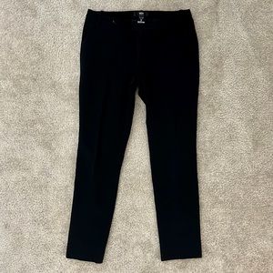 Target Mossimo Women's Stretch Ankle Cropped Black Pants